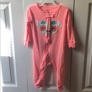 Little Girl  One Piece PJs